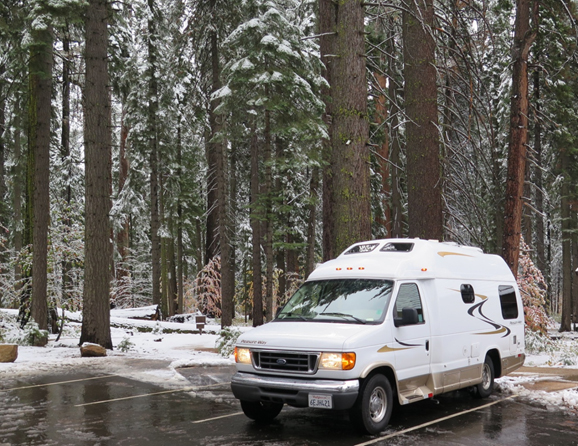 RV In Snow | San Jose, CA and the Bay Area, CA | Leale's