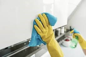 Disinfecting RV Surfaces.